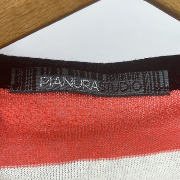 Pianura Studio Silk blend Draped Tank Top Size 44 - Picture 3 of 5